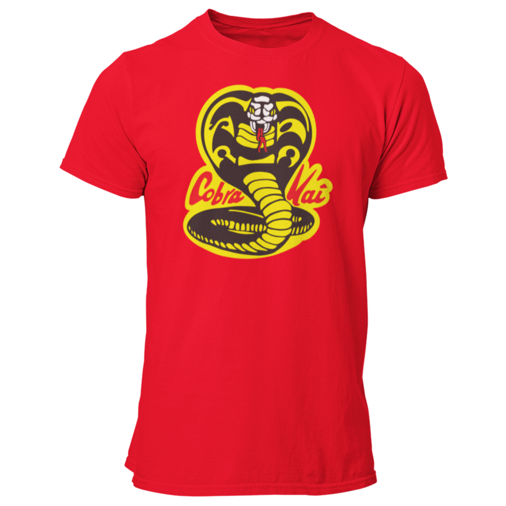 Cobra Kai Logo Red - HappyHill | T-Shirt, Hoodies and more Pop Culture ...