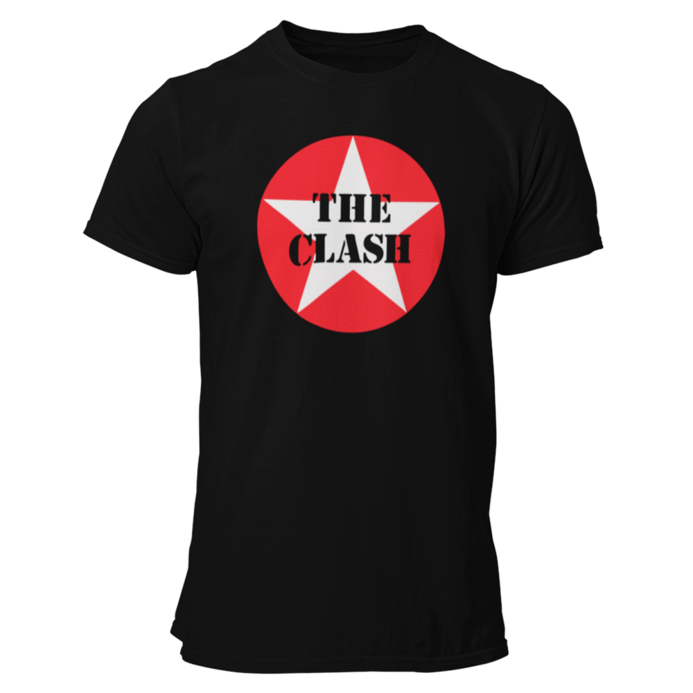 The Clash Star - HappyHill | T-Shirt, Hoodies and more Pop Culture stuff.