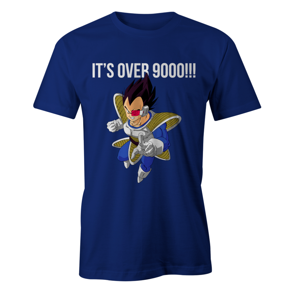 It's Over 9000 - HappyHill | T-Shirt, Hoodies and more Pop Culture stuff.