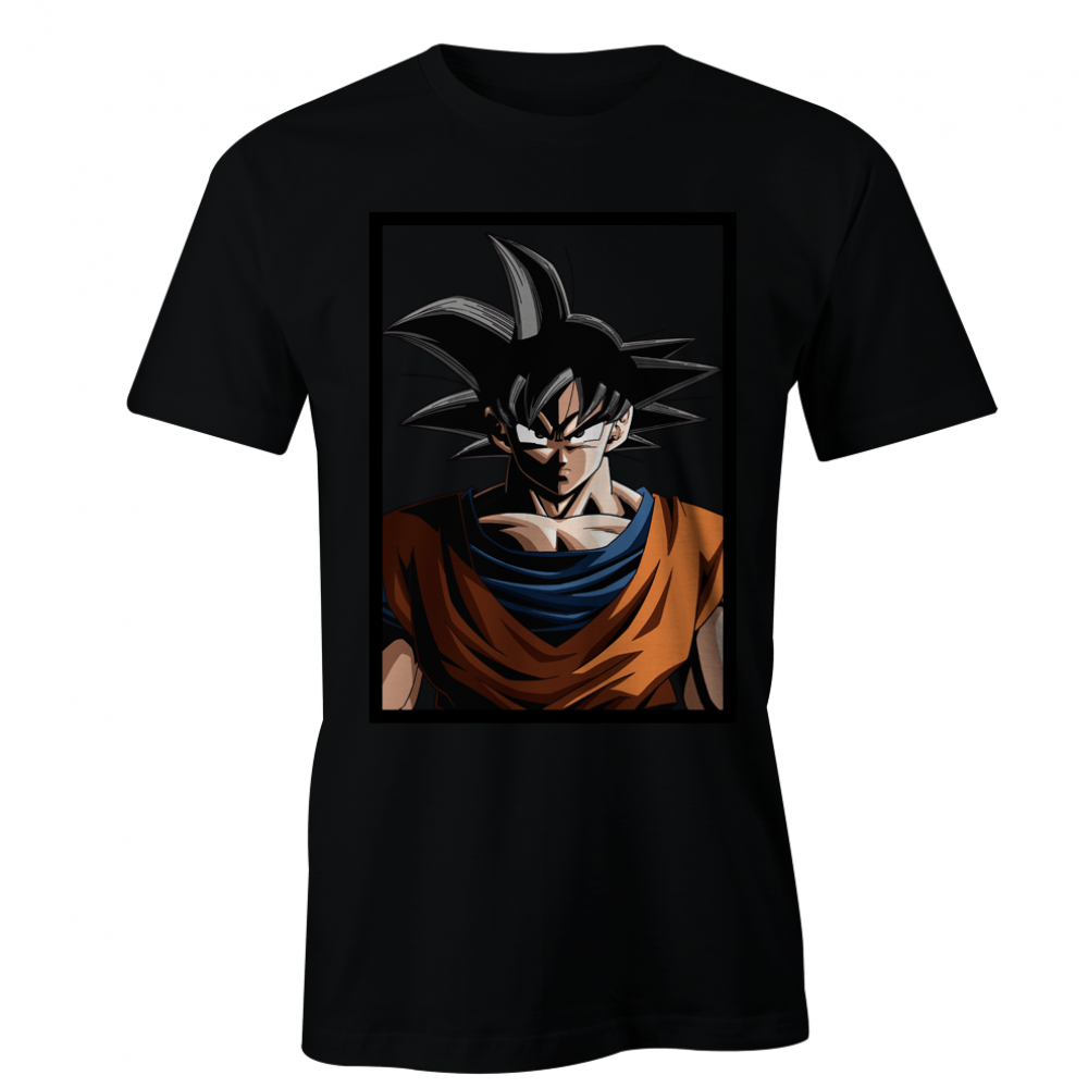 Goku Portrait - HappyHill | T-Shirt, Hoodies and more Pop Culture stuff.